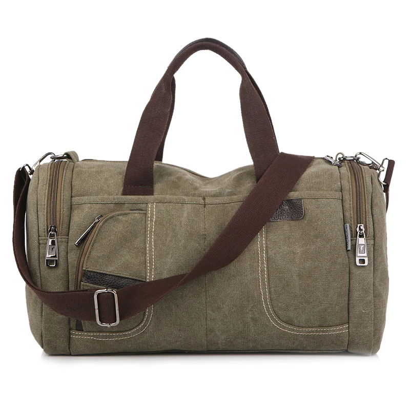  Korean Version of the New Simple Men's Handbag Casual Wild Large Capacity Canvas Bag Fashion Person - 32866959316
