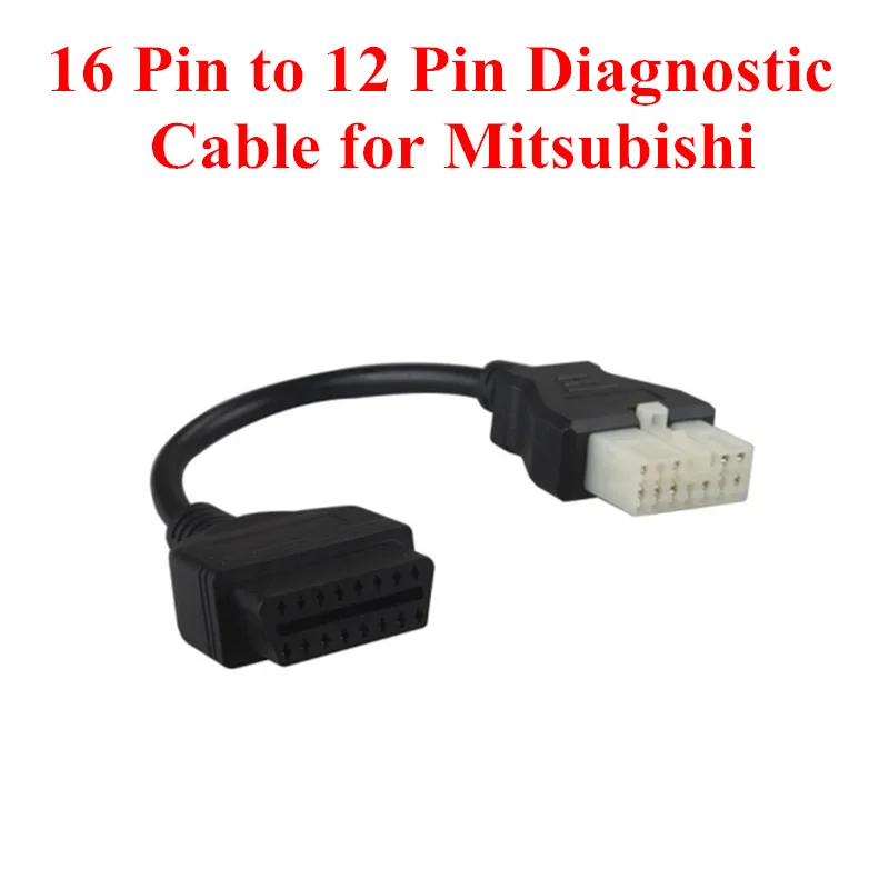 Prix pour 16 Broches à 12 Broches OBD1 OBD2 Connecteur De Diagnostic Adaptateur pour Mitsubishi Prix pour 16 Broches à 12 Broches OBD1 OBD2 Connecteur De Diagnostic Adaptateur pour Mitsubishi
