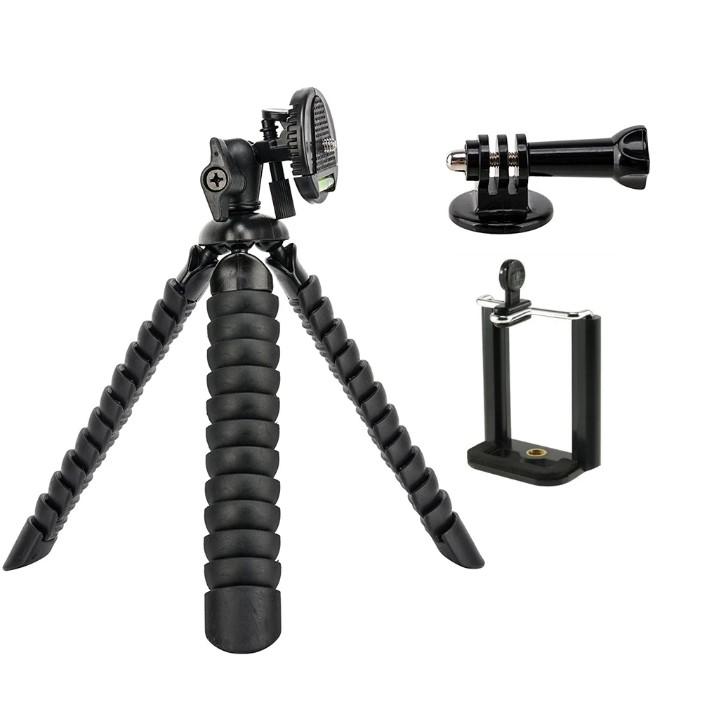 YIXIANG Flexible Octopus Tripod for Phone Screw Mount Adapter For