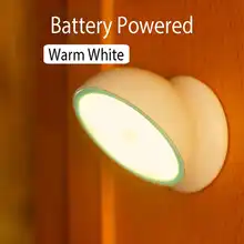 Светодиодный индукционный ночной Светильник для человеческого тела с инфракрасным датчиком, светильник для коридора, светильник для коридора, беспроводной светильник для коридора, светильник для лестницы, ночник