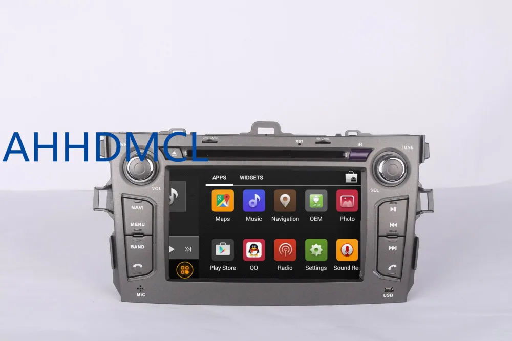 Excellent Car Multimedia Player Stereo Radio Audio DVD Android 9.0 OS GPS Navigation For Toyota Corolla 2006 2007 2008 2009 2010 2011 3