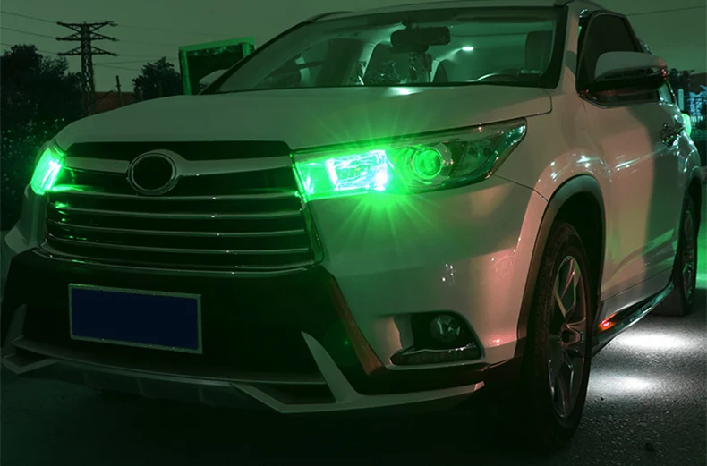 Lsrtw2017 светодиодный светильник синего цвета для toyota highlander