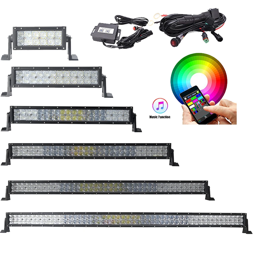 Светодиодный RGB стробоскоп 300/120 Вт 22/32/42/50/52 дюйма|Световая рейка/рабочее