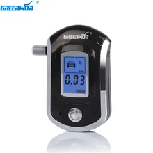 Breathalyzer Alcohol-Tester Bafometro AT6000 Digital GREENWON Mini Lcd-Screen