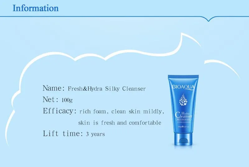 Bioaqua Hydra Cleanser Foam