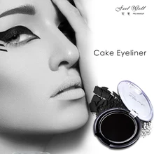 Чувствуйте себя хорошо Макияж Черная водостойкая пудра подводка для глаз кометики долговечная подводка для глаз макияж инструменты для теней для век