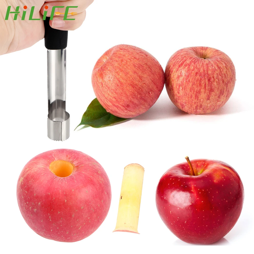 

HILIFE Gadgets Tools for Apple Pear Stainless Steel Seeder Corer Fruit Cores Seeds Remover
