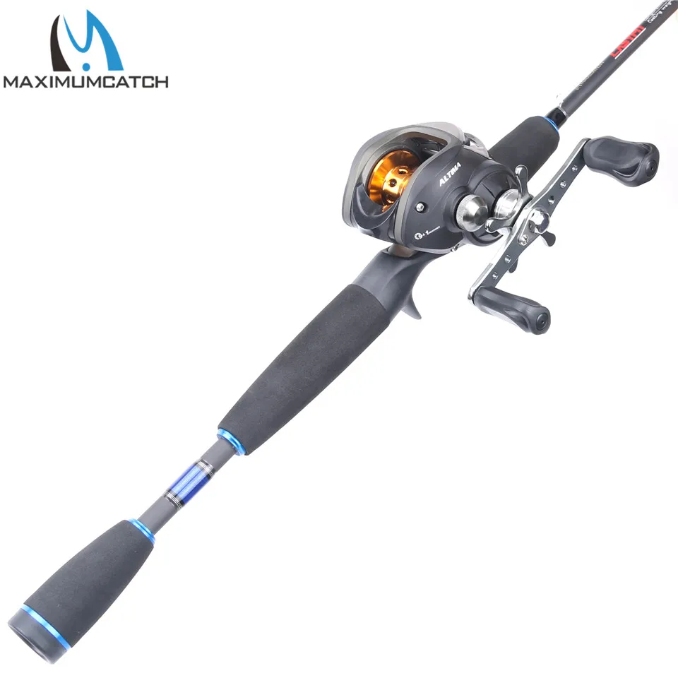 Maximumcatch Fishing Baitcasting Rod 2.1M/2.4M 4Pieces Travel