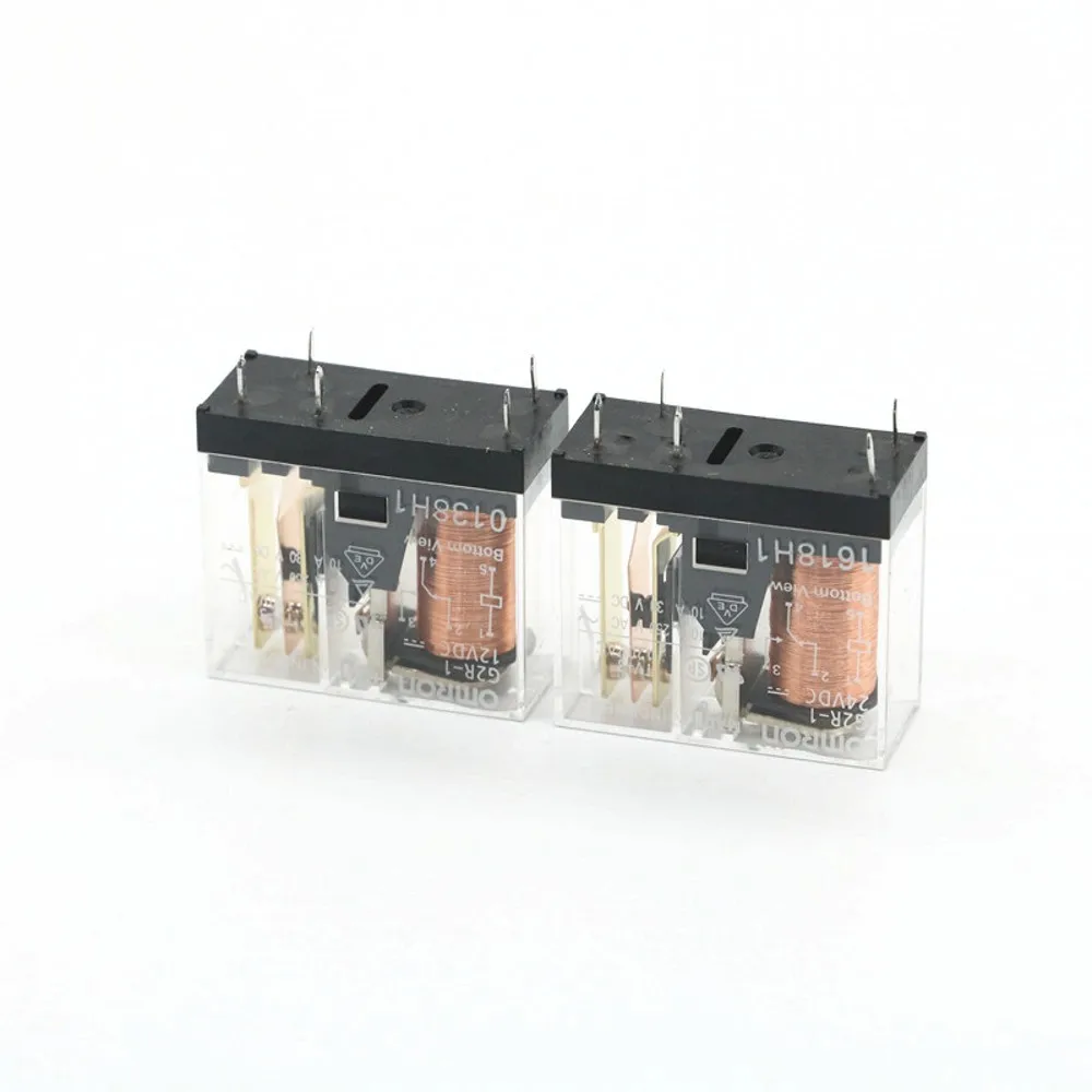 10 pces relé G2R-1-12VDC G2R-1-DC24V um grupo