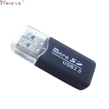Mosunx Simplestone USB 2,0 Micro SD SDHC TF флэш-карта памяти мини-адаптер для ноутбука 0217