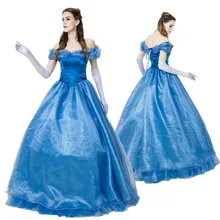 Halloween Costumes For Adult Women Fantasy Cinderella Cosplay Costume Party Dress Princess Dress Cinderella Costume cinderella cinderella long cold winter 180 gr