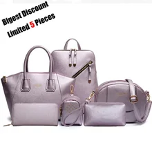 WIKILEAKS 6 Unidades Trapeze Bolsos Conjunto Conjunto Compuesto Bolsa Bolsas Mensajero de Las Mujeres Famosas Marcas de Diseño de Lujo Para Las Niñas Adolescentes