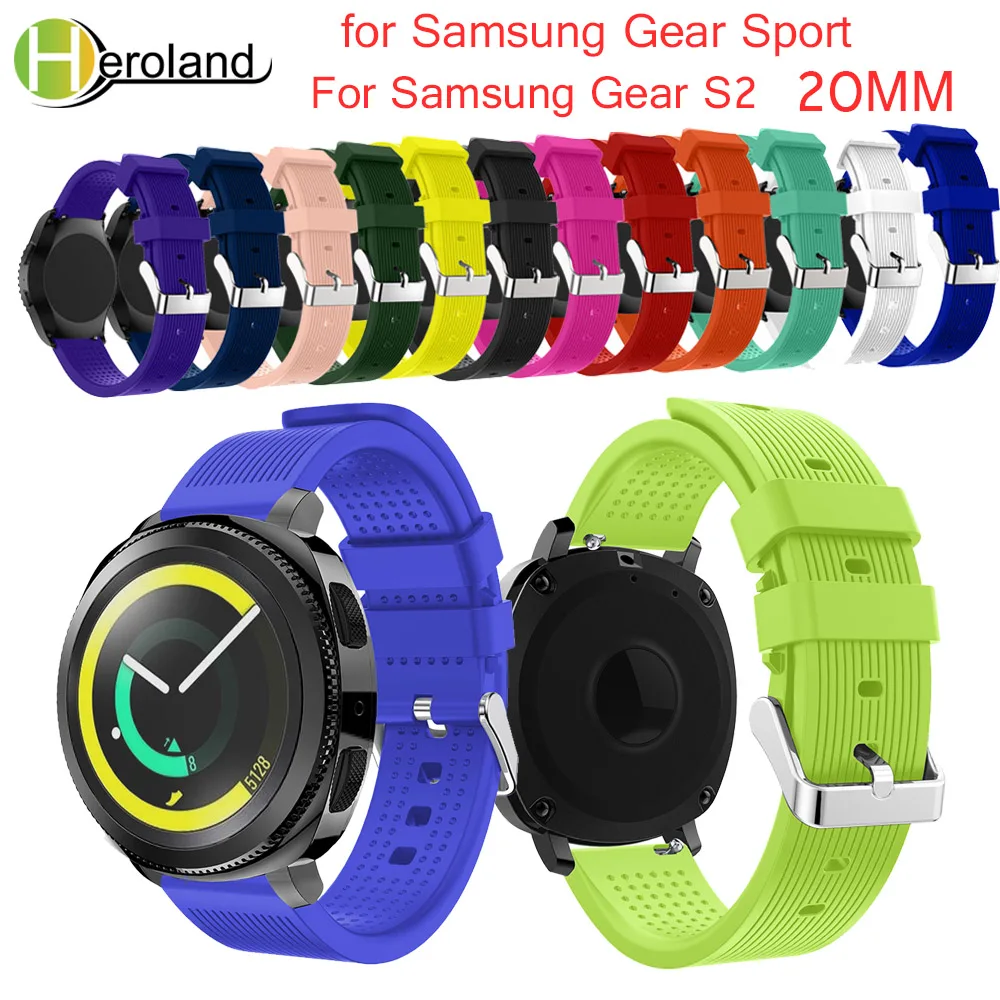 Ремешок для часов Samsung Gear Sport 20 мм сменный ремешок на запястье S2 классические