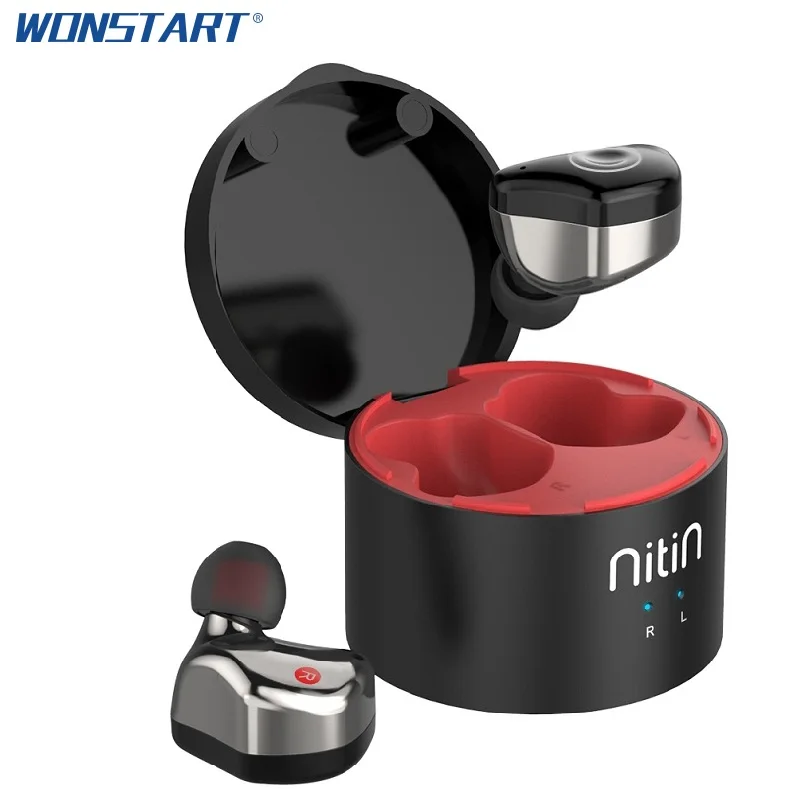 

Wonstart W6 Nitin Bluetooth Earphone True Wireless Earbuds IPX6 Waterproof Touch Control Ecouteur Bluetooth Headset For Phones