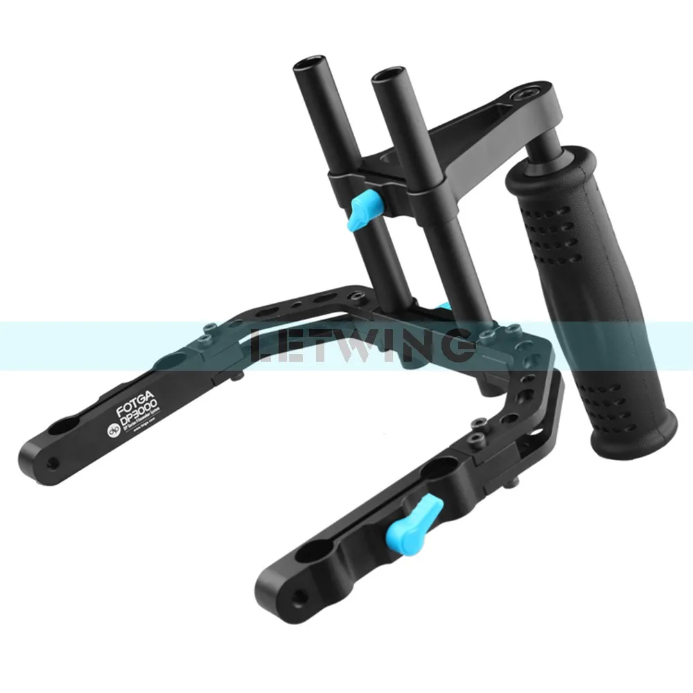 FOTGA DP3000 M2 C-Shape Support Cage Bracket + Top Handle Grip + Two 15mm Rods for DSLR Camera Stand FOTGA DP3000 M2 C-Shape Support Cage Bracket + Top Handle Grip + Two 15mm Rods for DSLR Camera Stand