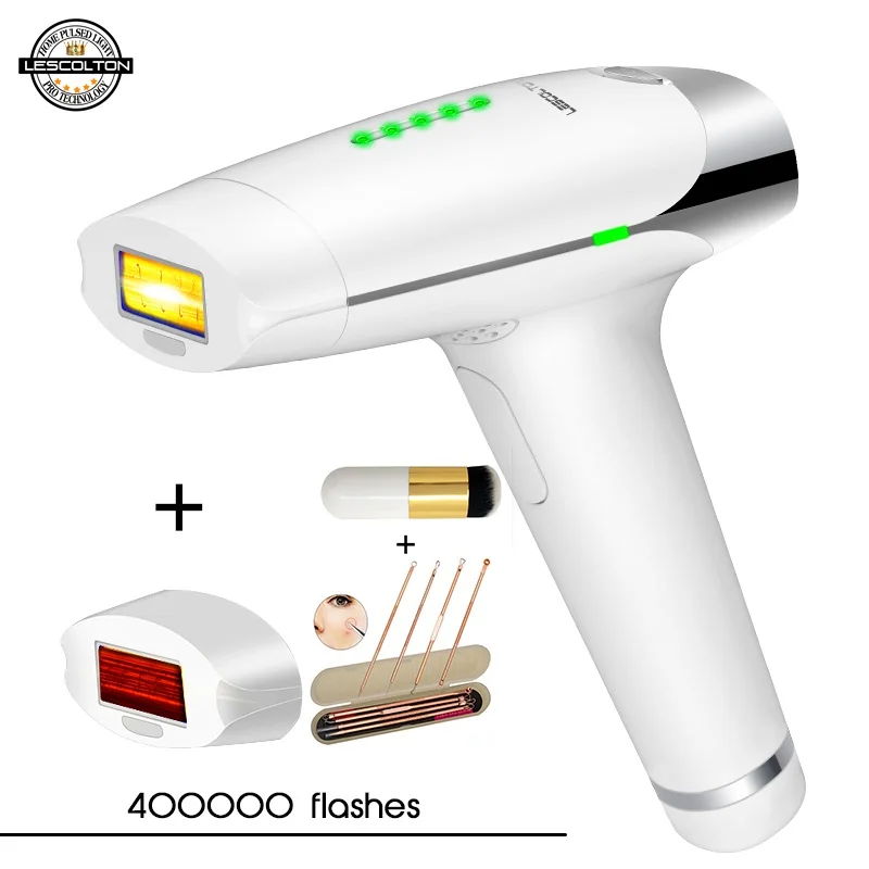 Лазерный эпилятор Lescolton, устройство для постоянного удаления волос, IPL лазерный эпилятор, эпилятор для удаления подмышек