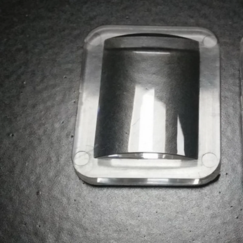 

35MM Narrow light lens square shape four corners of the light lens plano convex projector light lens