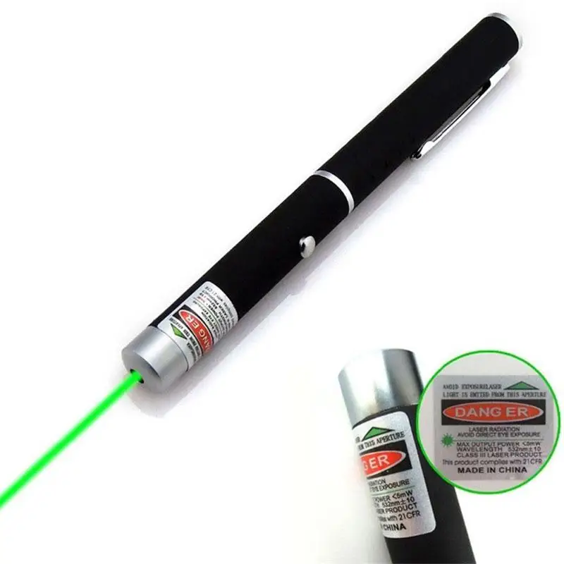 

Powerful Green/Red/Blue Violet Laser Pen Laser Pointer Pen Visible Beam Light 5mW Professional High Power Portable