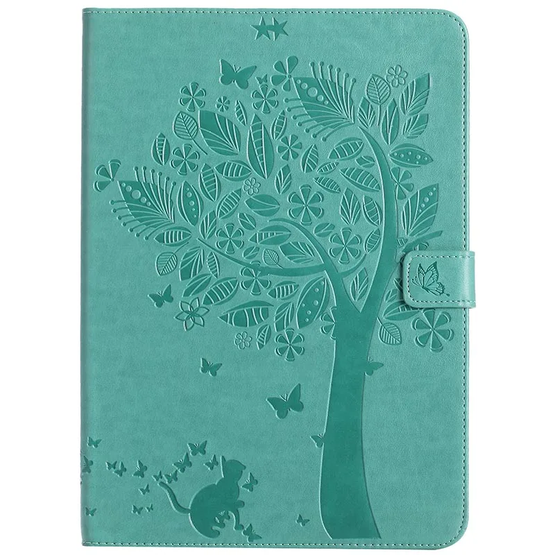 

lovely Cat and Tree fashion Case For ipad pro 10.5 Cuero Fundas 10.5 inch Pu Ultra Slim Magnetic Smart Flip Stand Cover