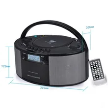 Электроника Новая CD машина радио Кассетный рекордер портативная радио хлебопечка dvd магнитофон usb флеш-накопитель динамик