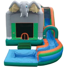 inflatable bouncer combo for kids and adults /inflatable bouncer slide combo for kids