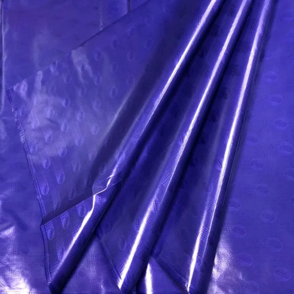 Ткань атику для мужчин Базен riche getzner Королевский синий кружевной ткани парча жаккардовая ткань высокого качества 5 ярдов/комплект KFZ-1