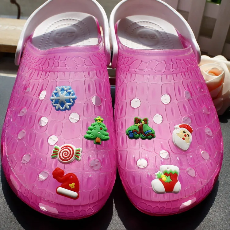 Children�s gift Christmas series shoe flower Cartoon PVC