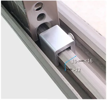 

plastic steel window latch Anti-theft deduction security chain buckle hotel home child sliding door bolt lock DIY hardware part