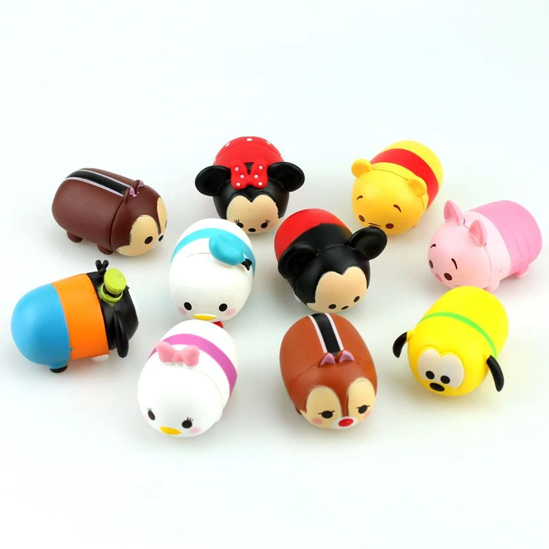 Disney Tsum Tsum 10 pcs/lot Lucu Mini 