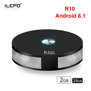 

iLEPO R10 Android 8.1 Smart TV Box RK3328 Quad Core 2GB 16GB HD 4K Bluetooth 4.1 USB3.0 Wifi 2.4G&5G Top Box Player