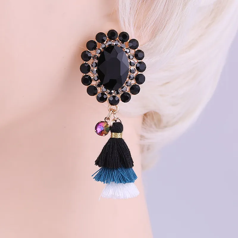 Earrings Black