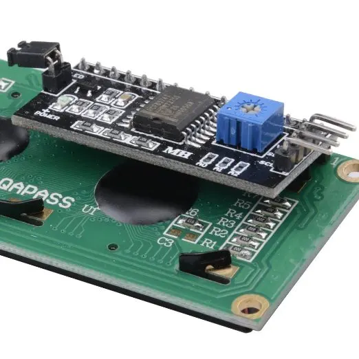 Серийный ЖК модуль IIC /I2C 1602 с синей подсветкой для Arduino UNO R3 MEGA2560|lcd module for arduino|lcd