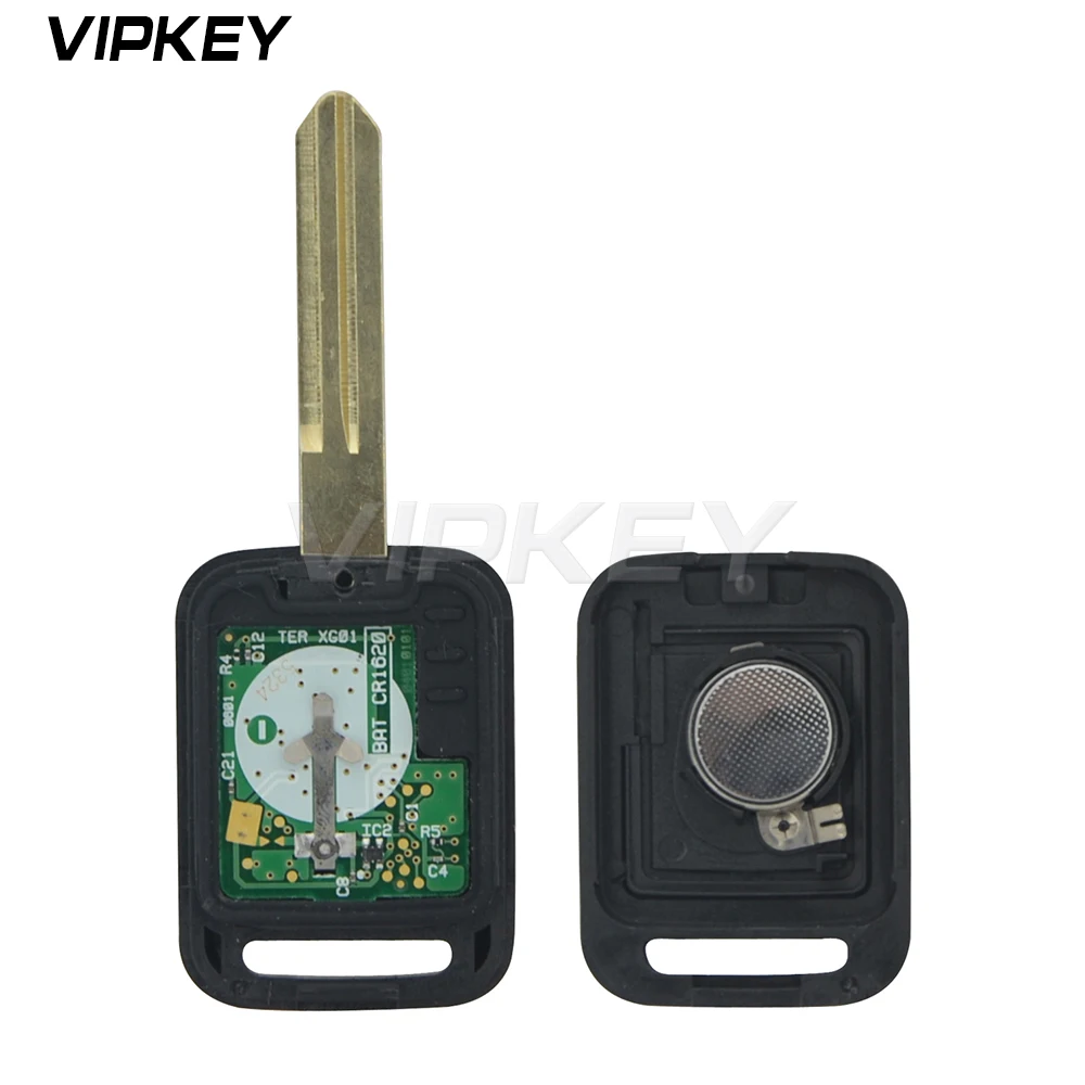 Remotekey 3 кнопки 315 МГц без чипа NSN14 лезвие для Nissan Micra Navara Almera Qashqai Patrol X-trail авто ключ