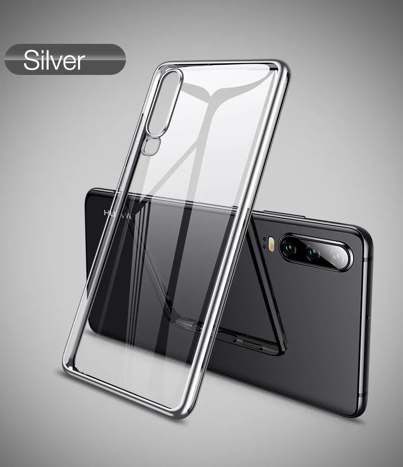 CAFELE Silicone Plating Case For Huawei P30 Pro Transparent Back Protector Ultra Thin Soft TPU Phone Cover for Huawei P30Pro (13)