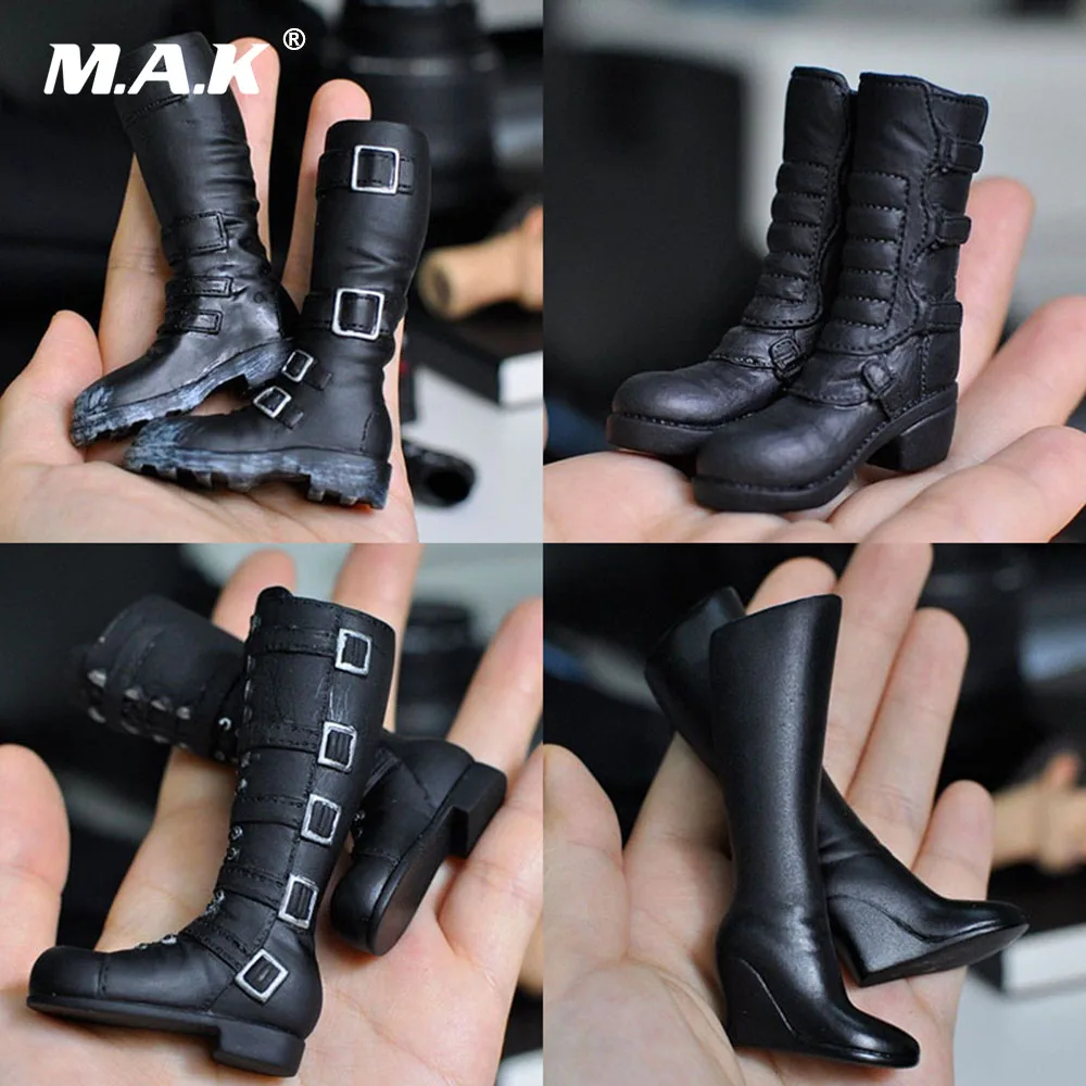 1/6 Special Male Mountaineering Figure Accesory Soldiers VM-004 Shoes Boots Seals Hiking Boots Shoes Model Hollow Rubber Shoes