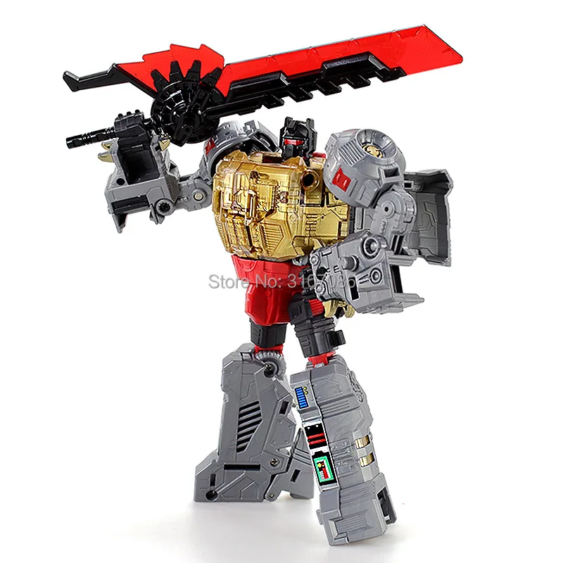 G1 BPF трансформация Dinoking Volcanicus Grimlock Slag Sludge Snarl Swoop slash Dinobots 5в1 фигурка робота игрушки