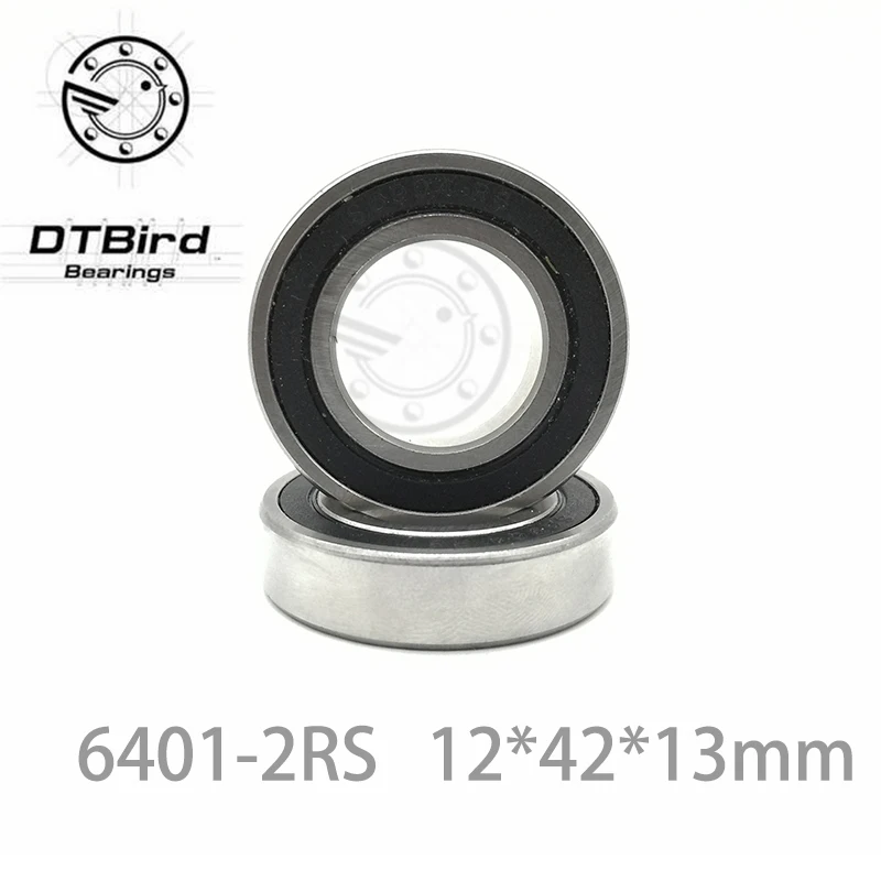 

6401-2rs 6401 2rs 12x42x13mm Mini Ball Bearing Miniature Bearing Deep Groove Ball Bearing Brand New 12*42*13 MM