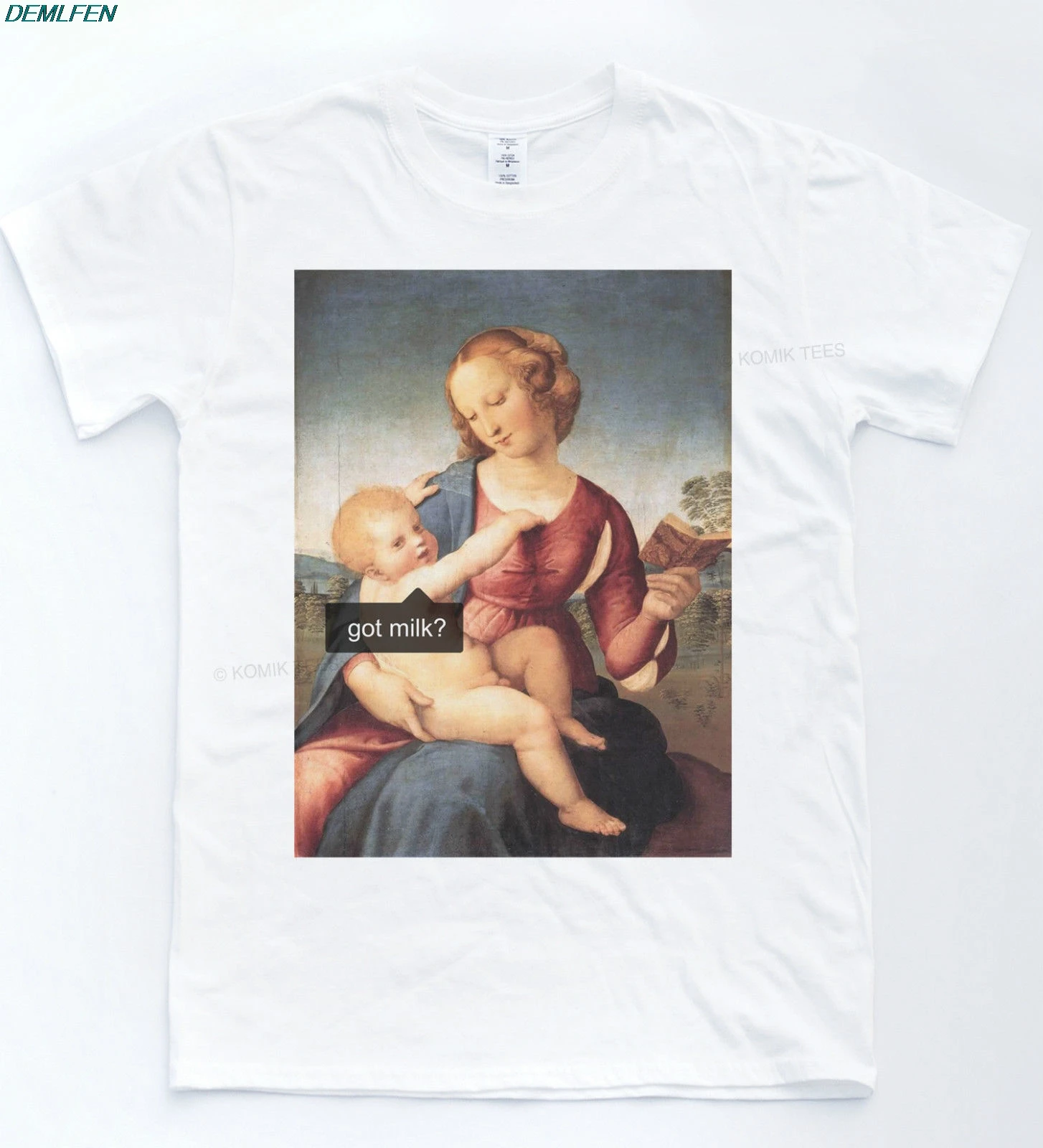 

Got Milk T-shirt Funny Meme Blogger Instagram Quote Tee Hashtag Religion Top High Quality Casual Printing Tee Base Shirt