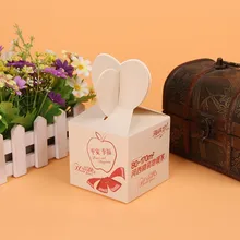 Из картона на заказ белый цвет коробка ювелирные изделия оптом ДЕШЕВАЯ крафт-бумага упаковочная коробка с УФ-защитой- DH10028