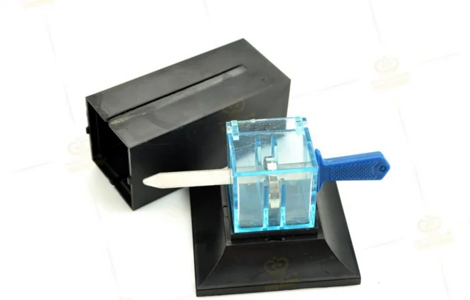 

Hot Salle 1 Set Creative Sword Through Ring Magic Props Sword Toys Magic Tricks Close UP Magic Practical Jokes