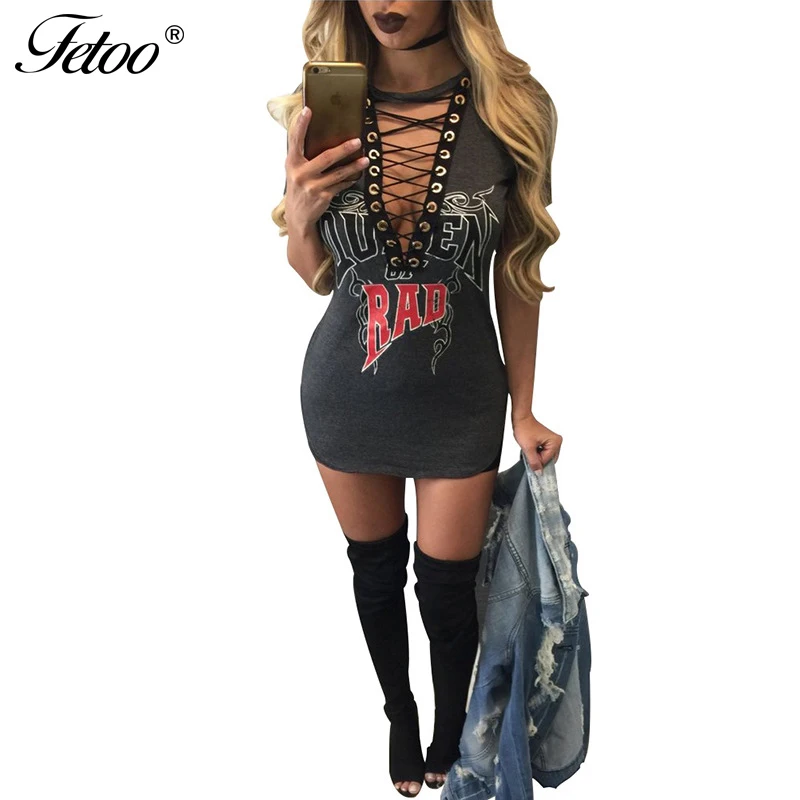 

New Sexy Club Dress Women Bodycon Dress Summer Letter Print Bandage Tshirt Dresses Club Wear Short Sleeve Mini Vestidos p40