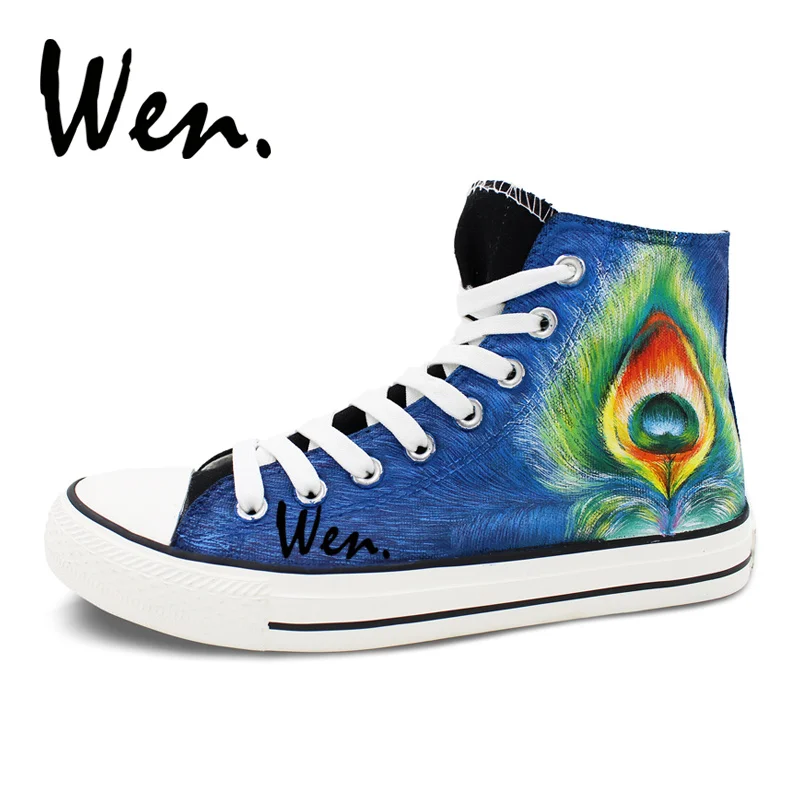 Customized Peacock New Sneaker Canvas Kids Shoes