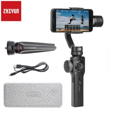 Zhiyun Smooth 4 3 Axis Handheld Portable Gimbal Stabilizer for iPhone X 8Plus 8 7 7Plus