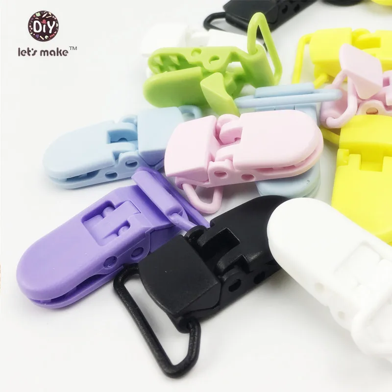 50 шт. детские пластиковые зажимы для соски пустышки|mam pacifier holder|nuk sootherbib holder |