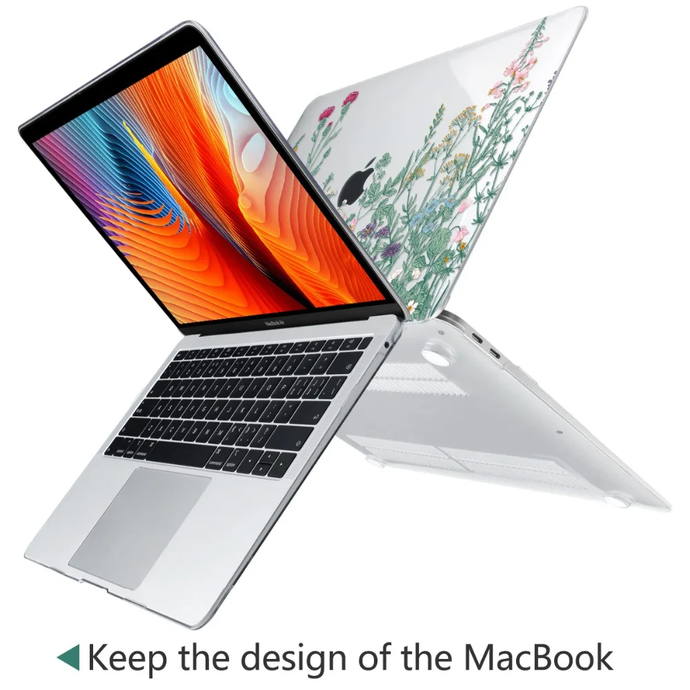 Чехол для ноутбука MacBook Air 11 13 ''/Mac Pro retina 13 15 дюймов Touch Bar жесткий чехол портфель