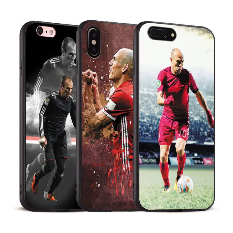 

Arjen Robben Coque Cool Phone Case Soft Silicone Cover Shell For Apple iPhone 5 5s Se 6 6s 7 8 Plus X XR XS MAX