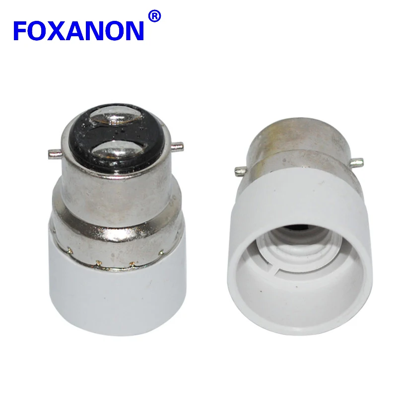 

B22 to E14 lamp base Light Lamp Bulbs Adapter Converter Adapter lamp holder Free Shipping lamps adapter