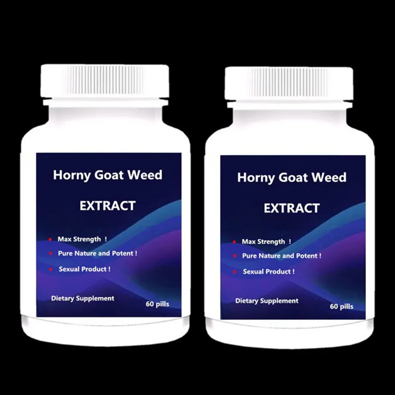 

Horny Goat Weed with Maca, Saw Palmetto, Ginseng, L-arginine - 2 Bottles