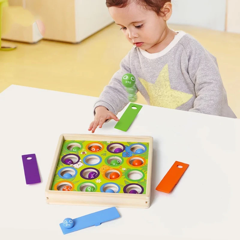 Early Learning Aid Education Wooden Ball Toys Montessori Oyuncak 