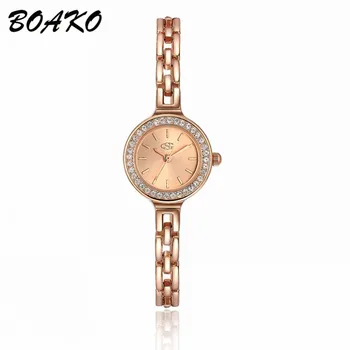 

BOAKO 5Pcs/lot Pomen Watches Top Brand Luxury Quartz Watches Female Round Wrist Watch Girl Clock Relogio Feminino Casual Clock